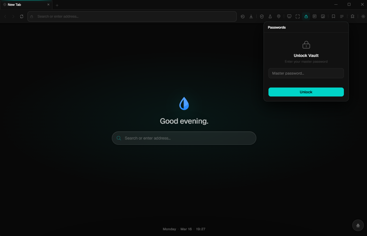 Password Vault Interface