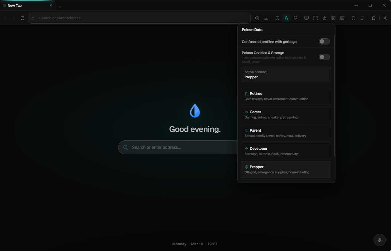 Poison Data Interface